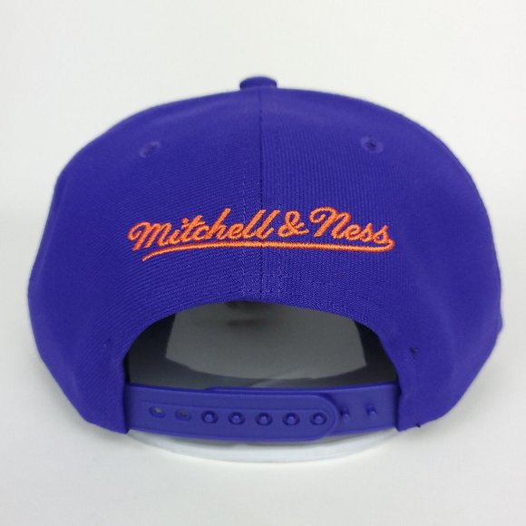 Phoenix Suns Mitchell & Ness NBA Snapback Hat 3D Logo Glitch Purple Cap NWT - Picture 5 of 8
